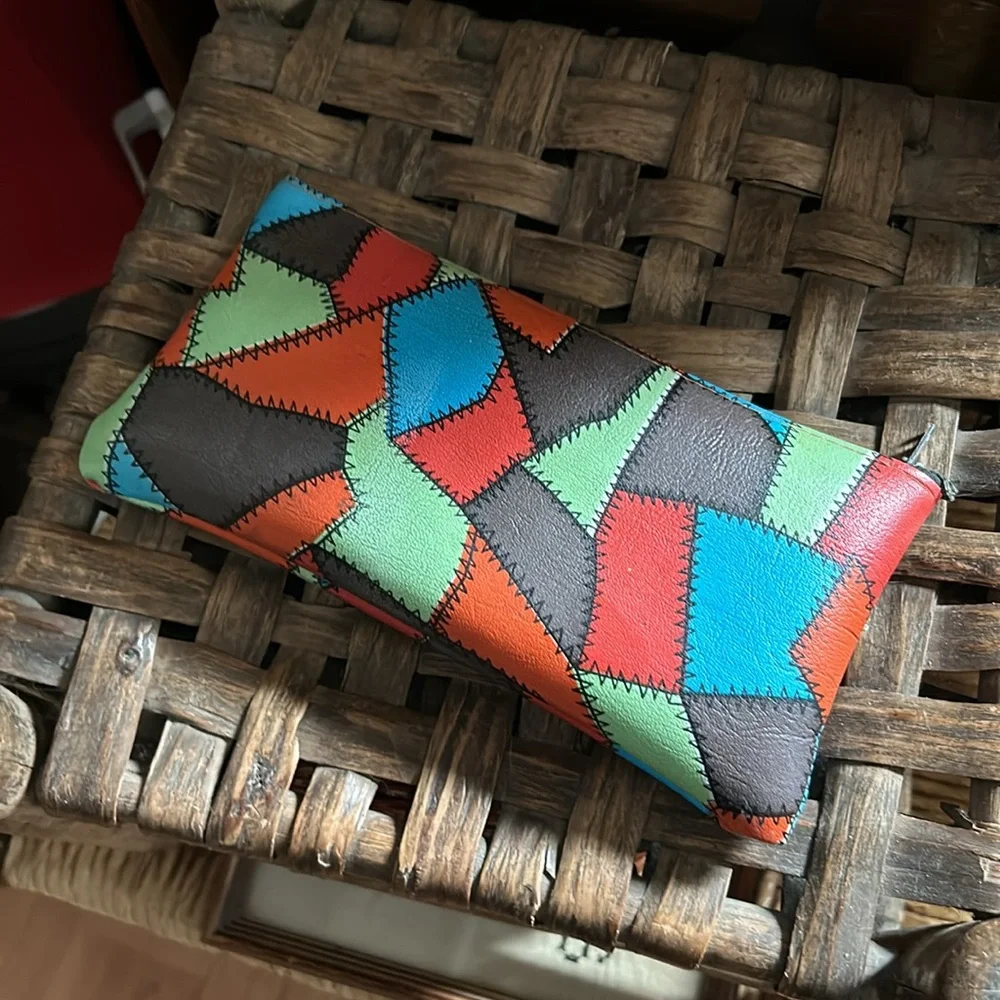 Vintage Patchwork Pencil Case